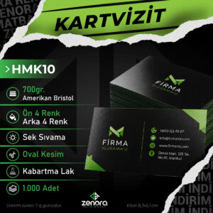 Kartvizit - HMK10